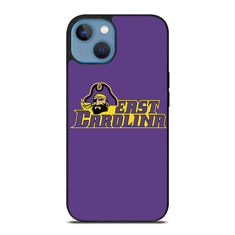 ECU EAST CAROLINA PIRATES UNIVERSITY FOOTBALL LOGO iPhone 13 Case Cover