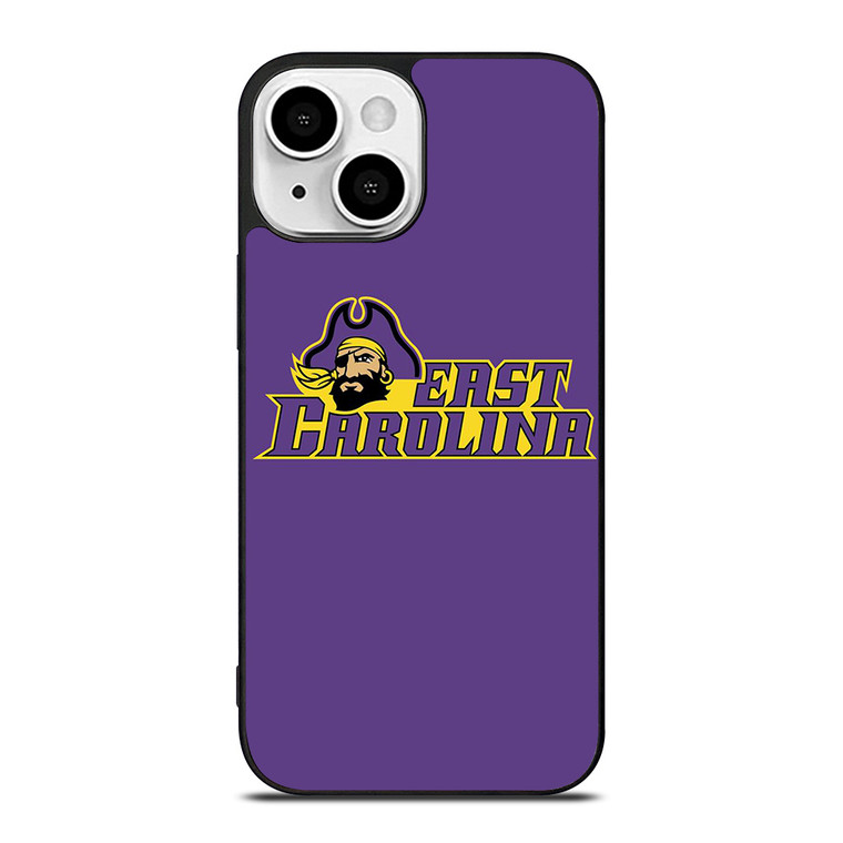 ECU EAST CAROLINA PIRATES UNIVERSITY FOOTBALL LOGO iPhone 13 Mini Case Cover