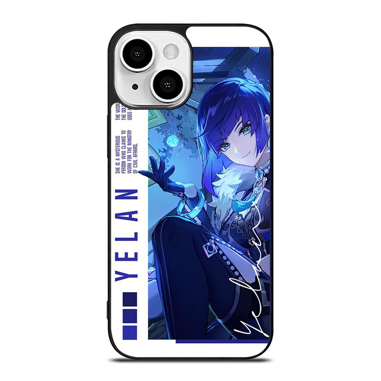 GENSHIN IMPACT GAME YELAN iPhone 13 Mini Case Cover