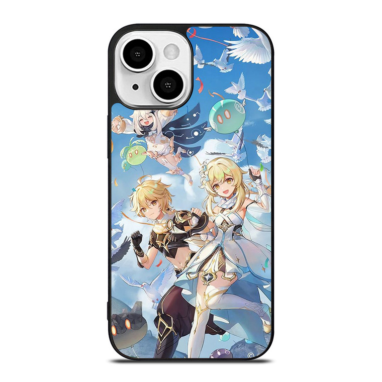 GENSHIN IMPACT THE GAME CHARACTERS iPhone 13 Mini Case Cover