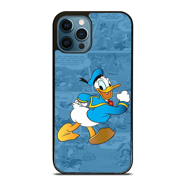 DONALD DUCK COMIC DISNEY iPhone 12 Pro Max Case Cover