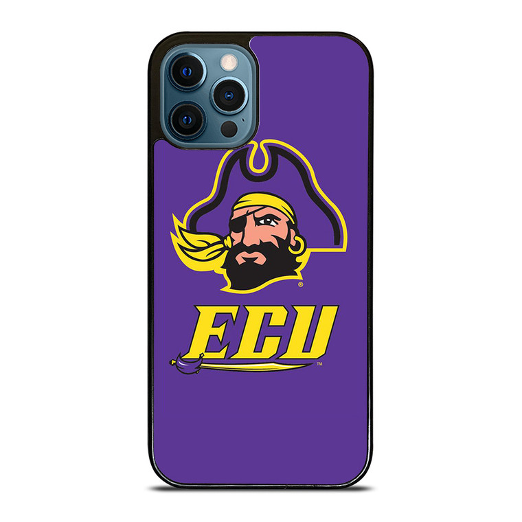 ECU EAST CAROLINA PIRATES UNIVERSITY FOOTBALL ICON iPhone 12 Pro Max Case Cover