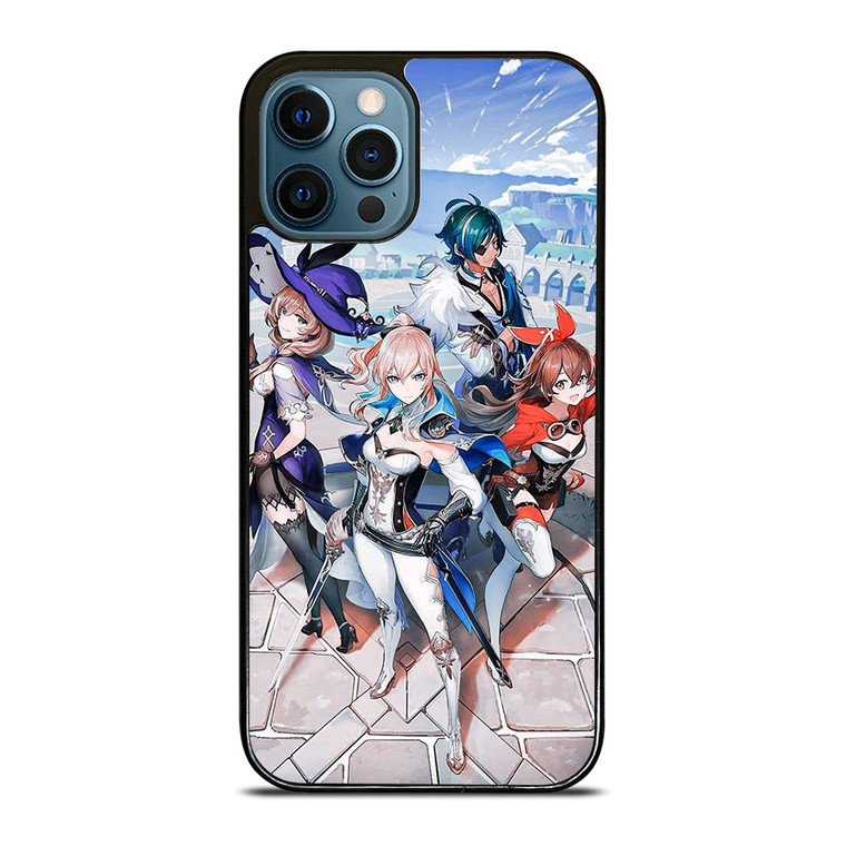 GAME CHARACTERS OF GENSHIN IMPACT iPhone 12 Pro Max Case Cover
