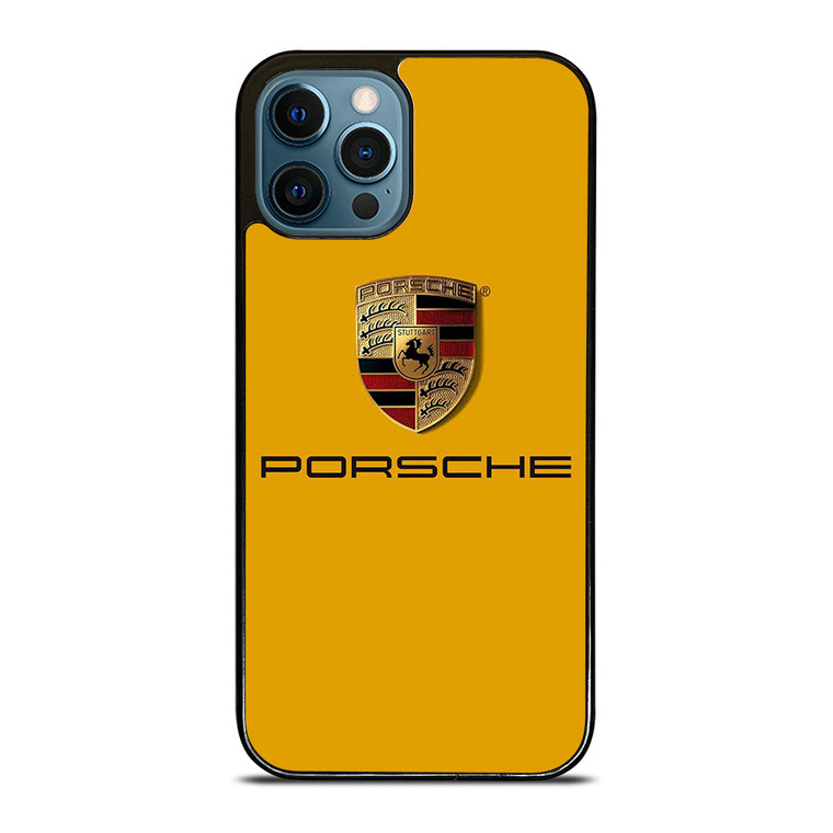 PORSCHE STUTTGART LOGO EMBLEM iPhone 12 Pro Max Case Cover
