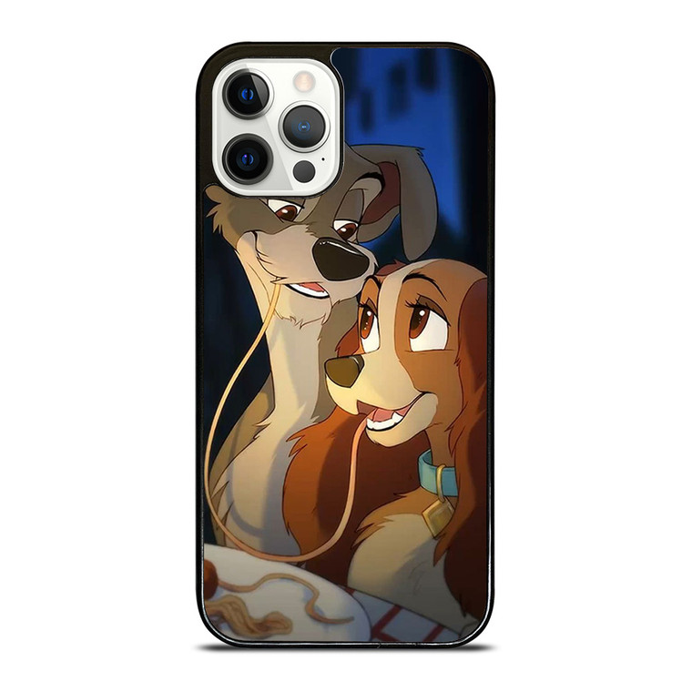 DISNEY CARTOON LADY AND THE TRAMP iPhone 12 Pro Case Cover
