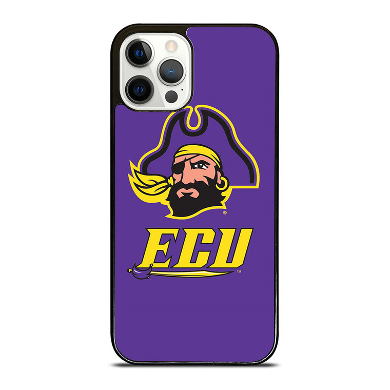 ECU EAST CAROLINA PIRATES UNIVERSITY FOOTBALL ICON iPhone 12 Pro Case Cover