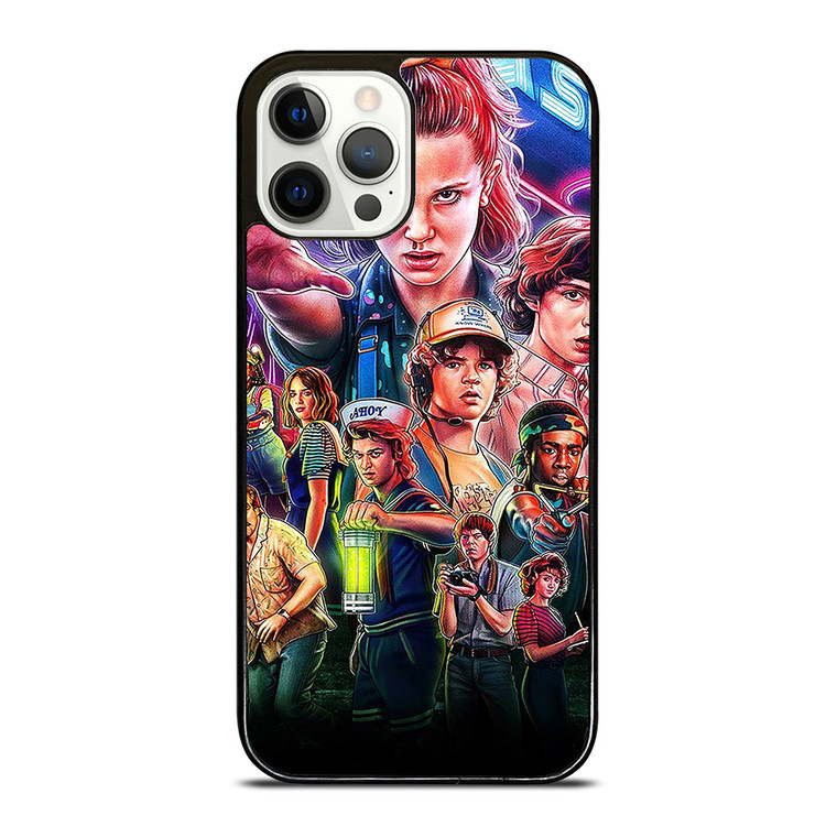 STRANGER THINGS CHARACTERS ART iPhone 12 Pro Case Cover