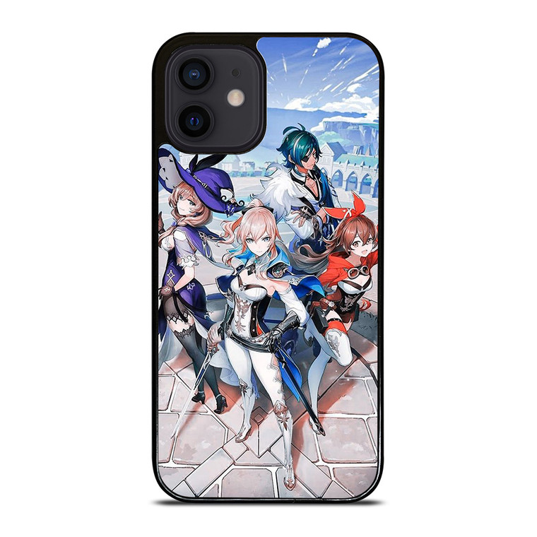 GAME CHARACTERS OF GENSHIN IMPACT iPhone 12 Mini Case Cover