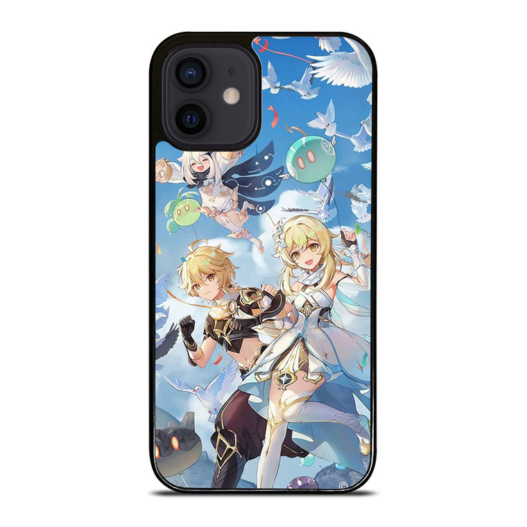 GENSHIN IMPACT THE GAME CHARACTERS iPhone 12 Mini Case Cover