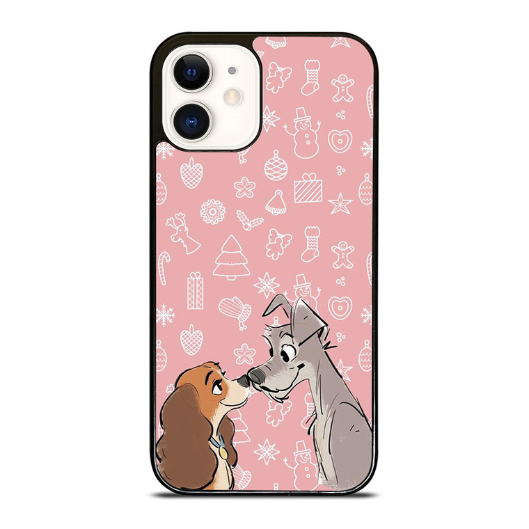 LADY AND THE TRAMP DISNEY CARTOON LOVE iPhone 12 Case Cover