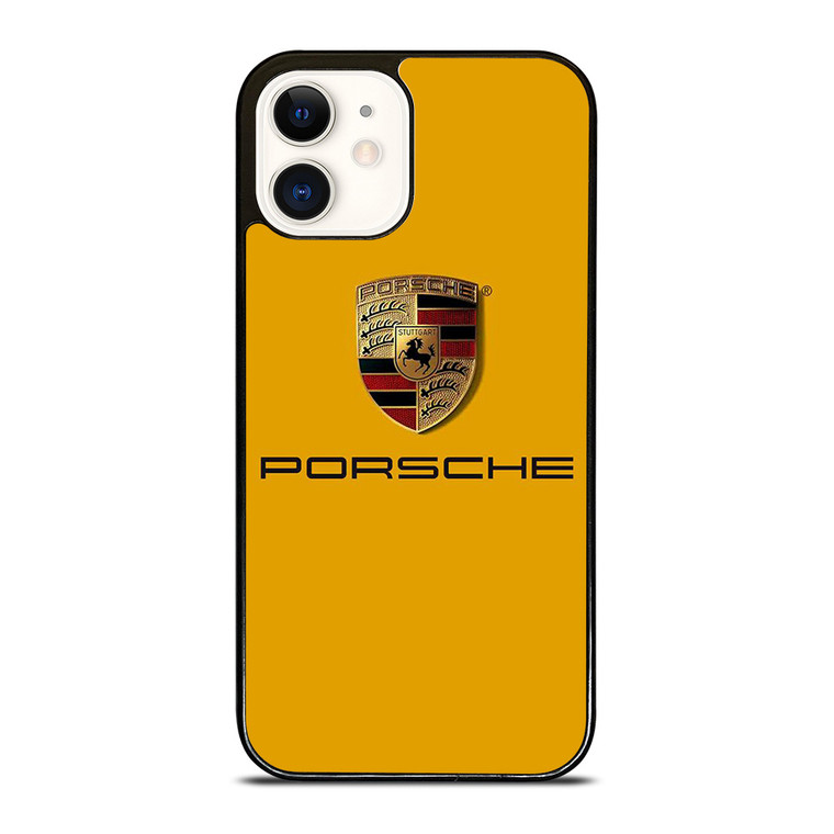 PORSCHE STUTTGART LOGO EMBLEM iPhone 12 Case Cover