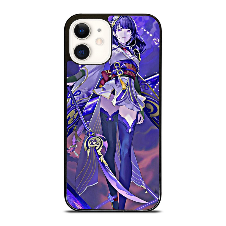 RAIDEN SHOGUN GENSHIN IMPACT GAME iPhone 12 Case Cover