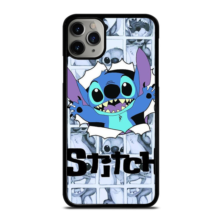 STITCH DISNEY CARTOON SURPRISE iPhone 11 Pro Max Case Cover