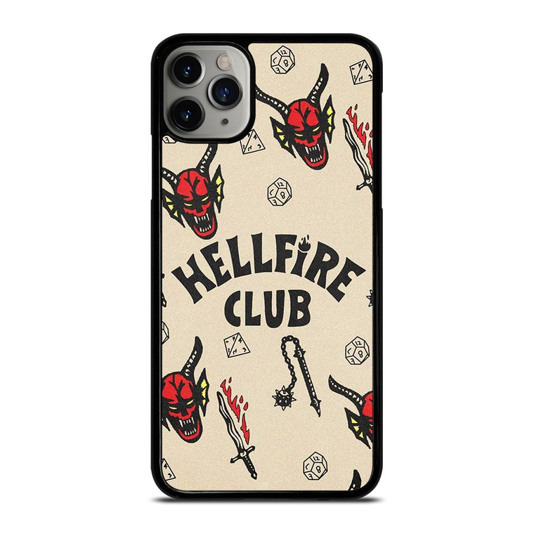 STRANGER THINGS HELLFIRE CLUB iPhone 11 Pro Max Case Cover