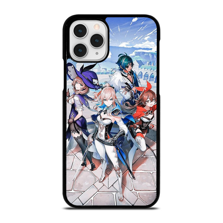 GAME CHARACTERS OF GENSHIN IMPACT iPhone 11 Pro Case Cover