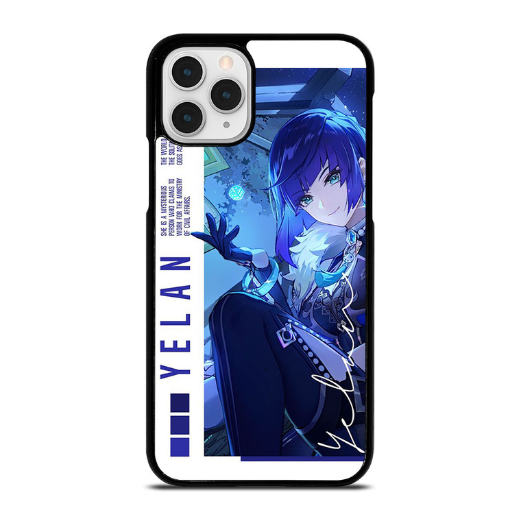 GENSHIN IMPACT GAME YELAN iPhone 11 Pro Case Cover