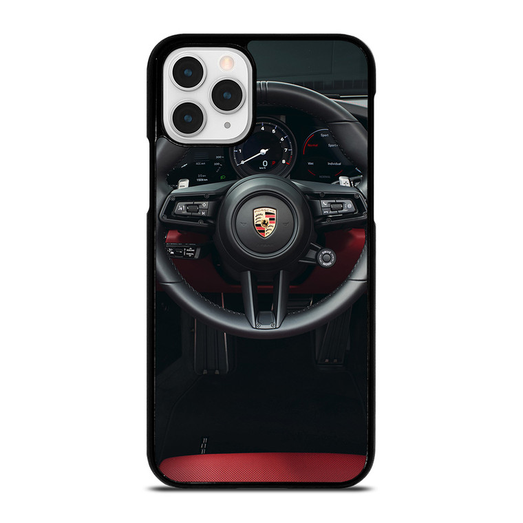 PORSCHE CAR STEERING LOGO iPhone 11 Pro Case Cover