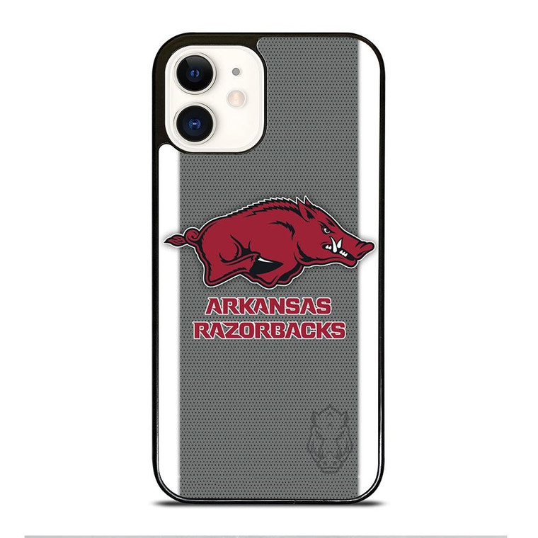 ARKANSAS RAZORBACKS SYMBOL iPhone 12 Case Cover