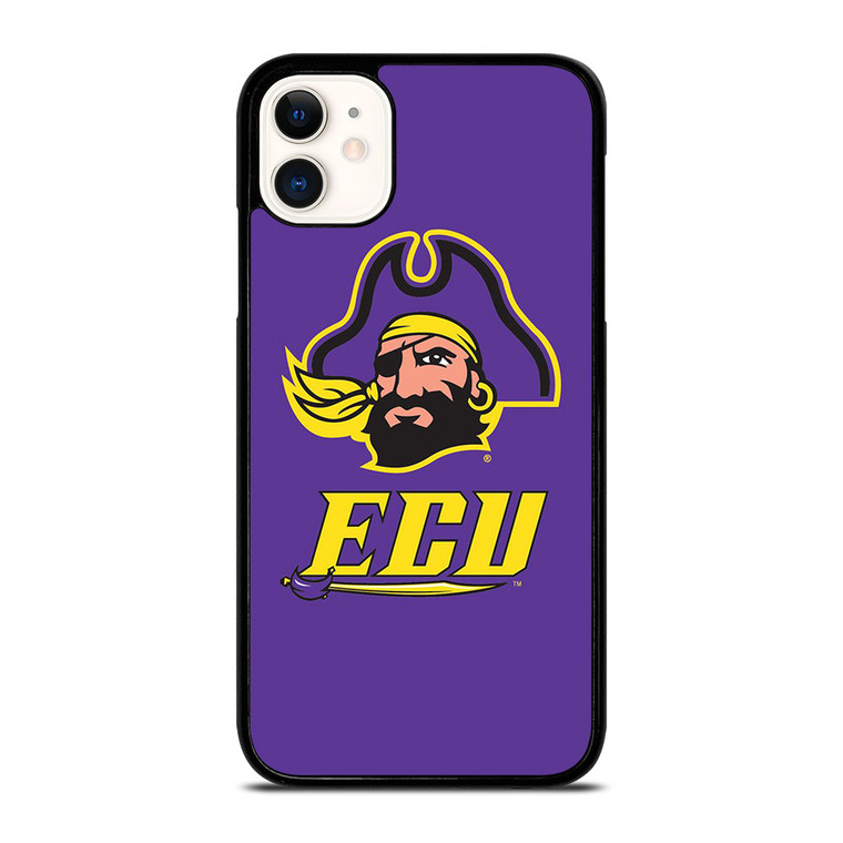 ECU EAST CAROLINA PIRATES UNIVERSITY FOOTBALL ICON iPhone 11 Case Cover