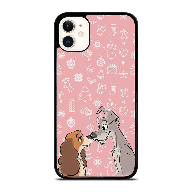 LADY AND THE TRAMP DISNEY CARTOON LOVE iPhone 11 Case Cover