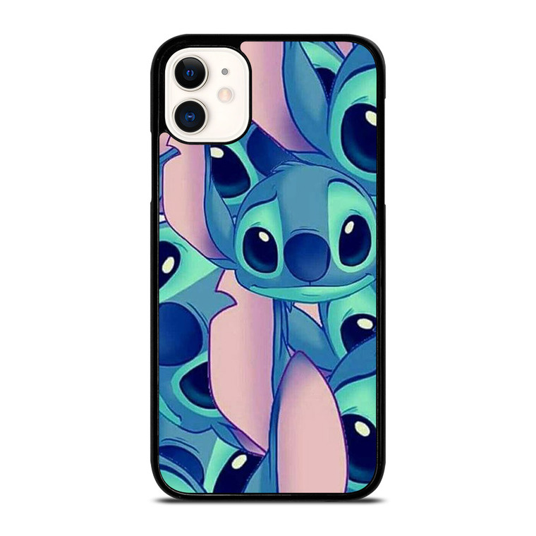 STITCH DISNEY FACES iPhone 11 Case Cover