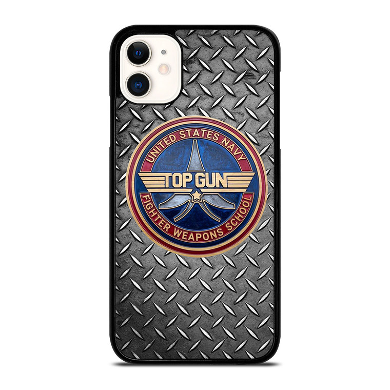 TOP GUN NAVY FIGHTER WEAPONS SCHOOL iPhone 11 Case Cover TOP GUN NAVY FIGHTER WEAPONS SCHOOL iPhone 11 Case Cover