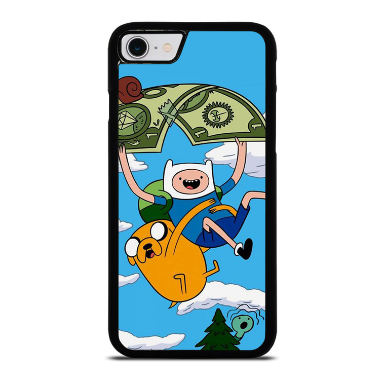 ADVENTURE TIME FINN AND JAKE MONEY iPhone SE 2022 Case Cover ADVENTURE TIME FINN AND JAKE MONEY iPhone SE 2022 Case Cover