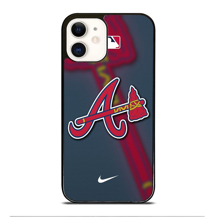 ATLANTA BRAVES MLB LOGO iPhone 12 Case Cover