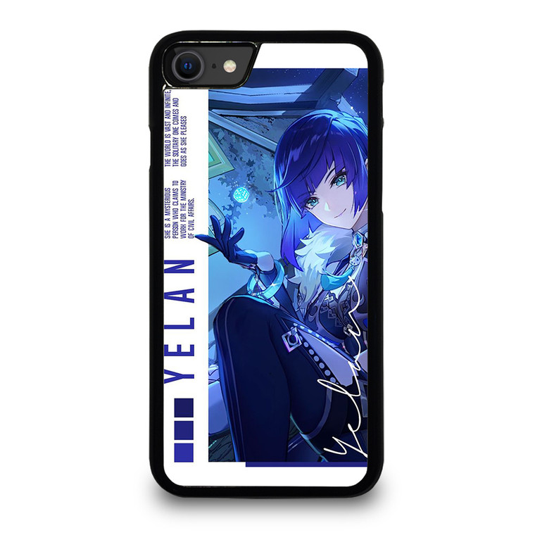 GENSHIN IMPACT GAME YELAN iPhone SE 2020 Case Cover