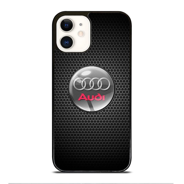 AUDI METAL LOGO iPhone 12 Case Cover