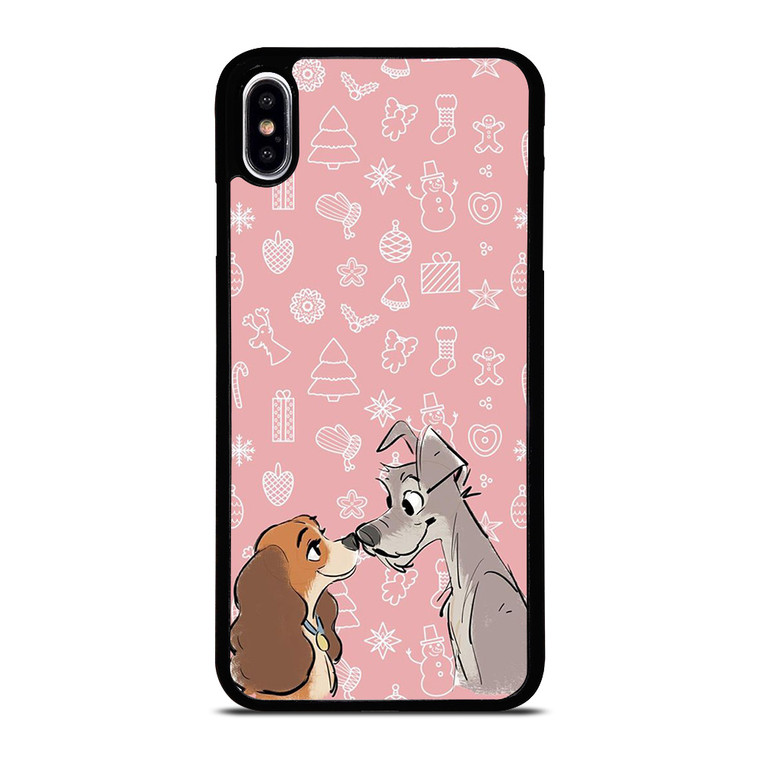 LADY AND THE TRAMP DISNEY CARTOON LOVE iPhone XS Max Case Cover
