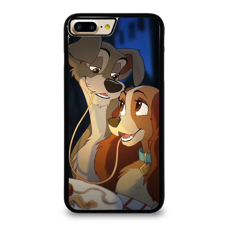 DISNEY CARTOON LADY AND THE TRAMP iPhone 7 / 8 Plus Case Cover
