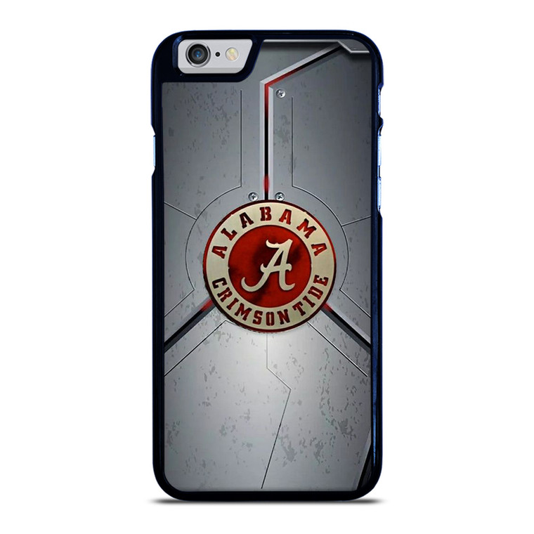 ALABAMA CRIMSON TIDE METAL LOGO iPhone 6 / 6S Case Cover