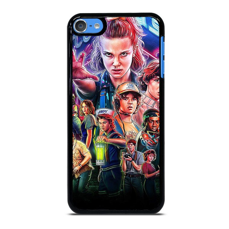 STRANGER THINGS CHARACTERS ART iPod Touch 7 Case