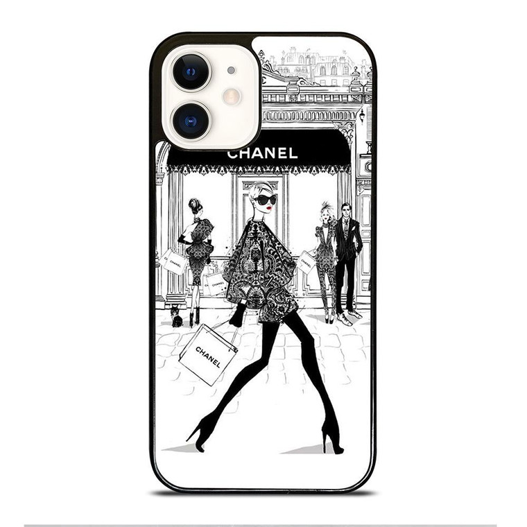BEAUTY FASHION MEGAN HESS  CLIPART iPhone 12 Case Cover