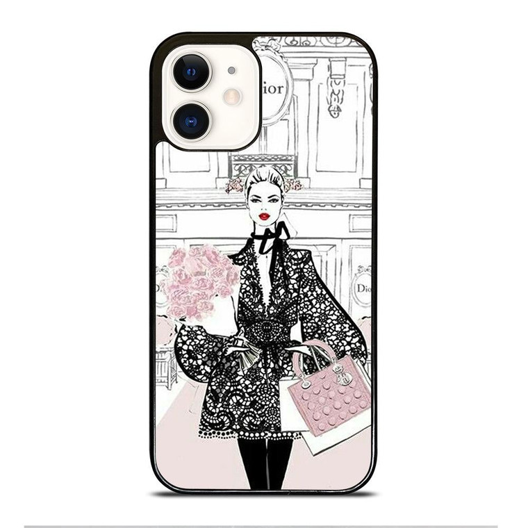 BEAUTY FASHION MEGAN HESS iPhone 12 Case Cover