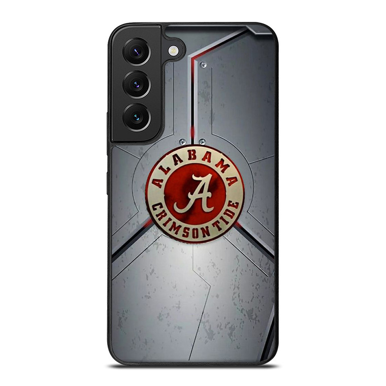 ALABAMA CRIMSON TIDE METAL LOGO Samsung Galaxy S22 Plus Case Cover