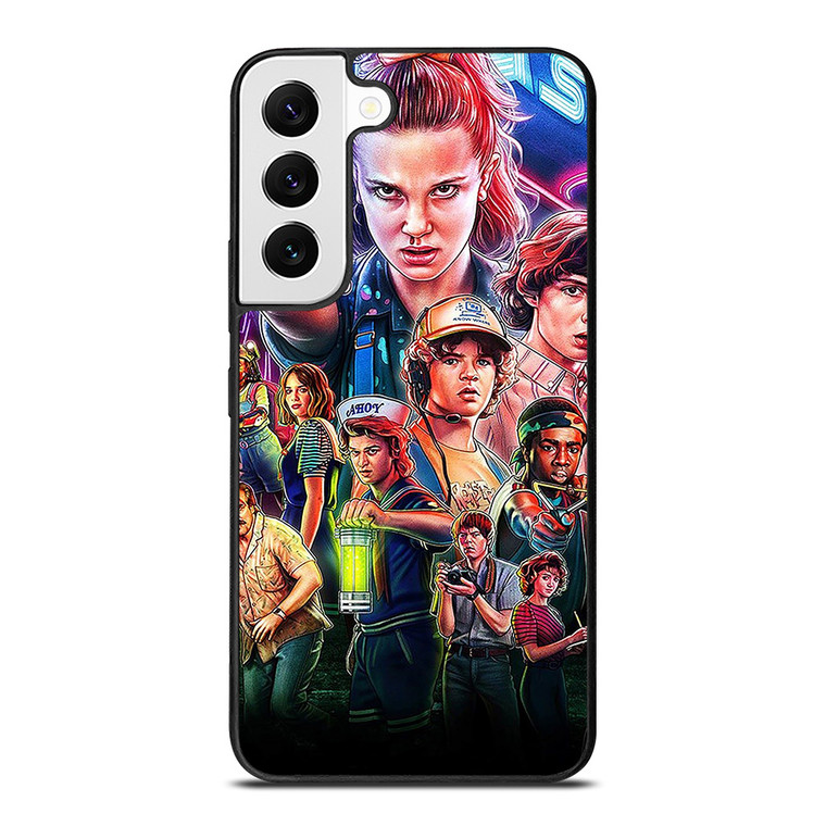 STRANGER THINGS CHARACTERS ART Samsung Galaxy S22 Case Cover