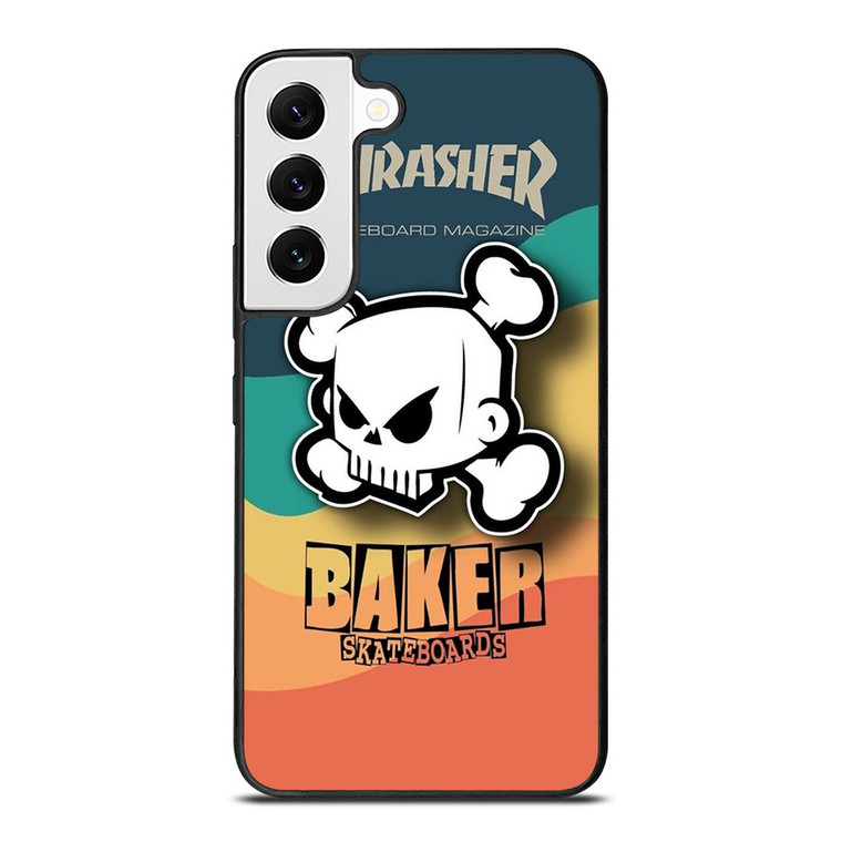 THRASHER SKATEBOARD MAGAZINE BAKER Samsung Galaxy S22 Case Cover