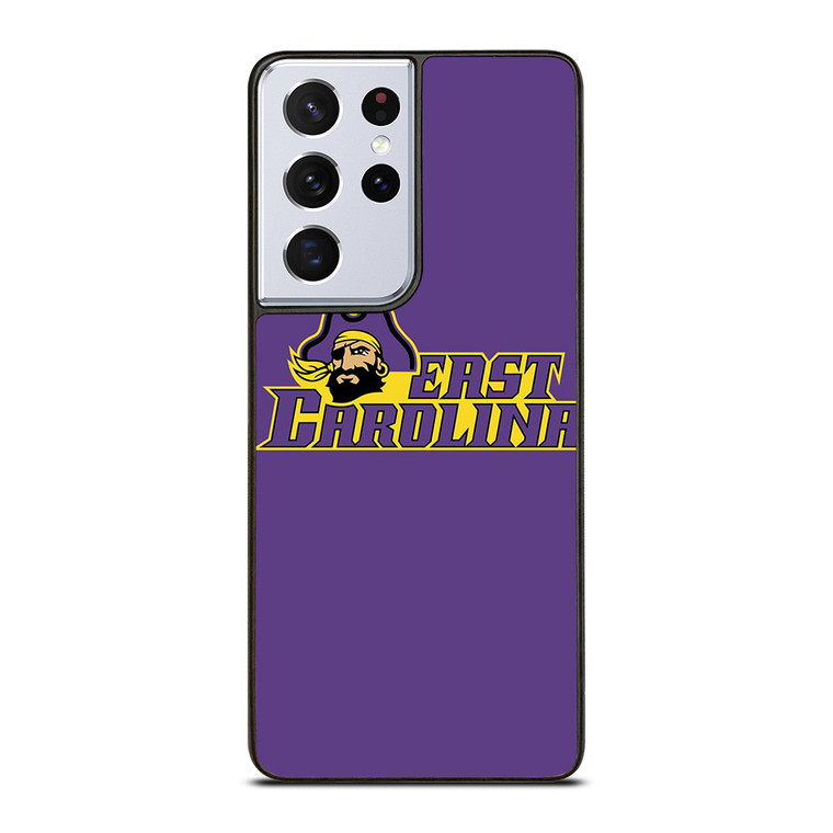 ECU EAST CAROLINA PIRATES UNIVERSITY FOOTBALL LOGO Samsung Galaxy S21 Ultra Case Cover