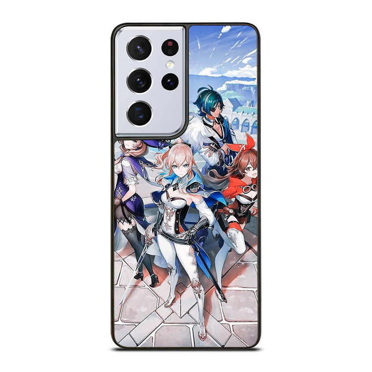 GAME CHARACTERS OF GENSHIN IMPACT Samsung Galaxy S21 Ultra Case Cover
