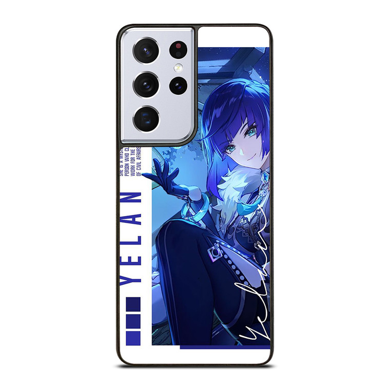 GENSHIN IMPACT GAME YELAN Samsung Galaxy S21 Ultra Case Cover