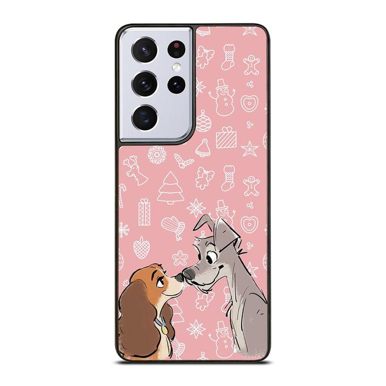 LADY AND THE TRAMP DISNEY CARTOON LOVE Samsung Galaxy S21 Ultra Case Cover