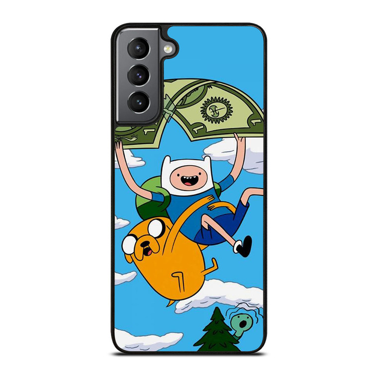 ADVENTURE TIME FINN AND JAKE MONEY Samsung Galaxy S21 Plus Case Cover