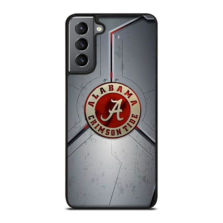 ALABAMA CRIMSON TIDE METAL LOGO Samsung Galaxy S21 Plus Case Cover