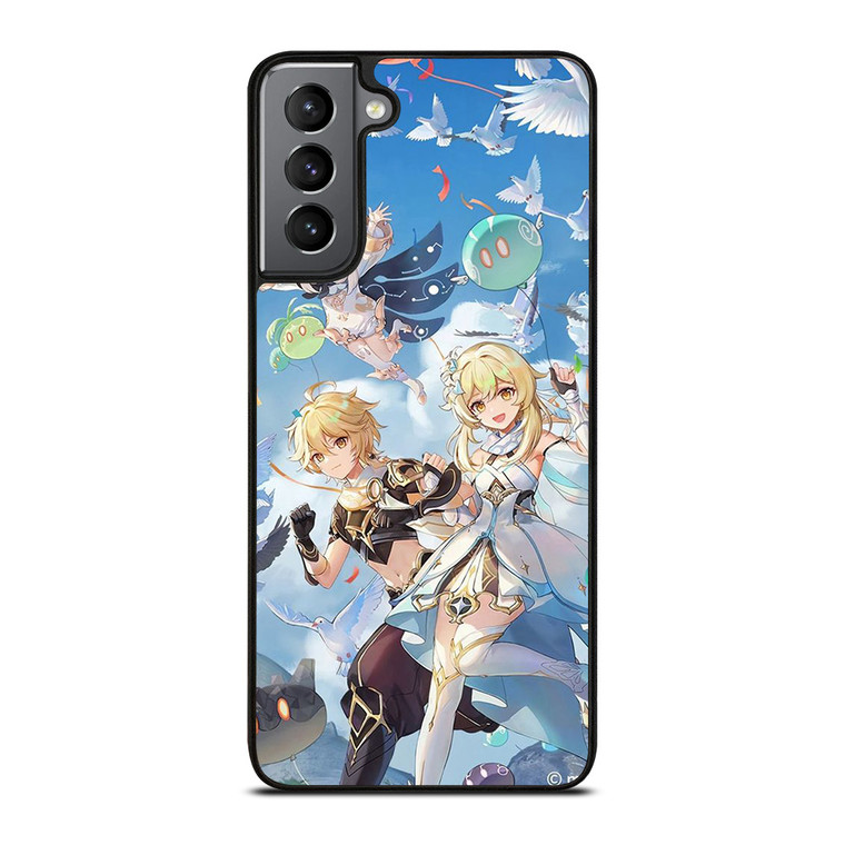 GENSHIN IMPACT THE GAME CHARACTERS Samsung Galaxy S21 Plus Case Cover