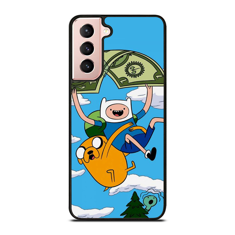 ADVENTURE TIME FINN AND JAKE MONEY Samsung Galaxy S21 Case Cover