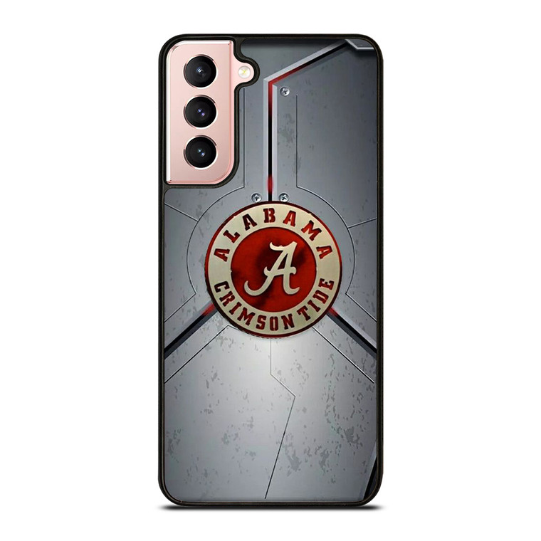 ALABAMA CRIMSON TIDE METAL LOGO Samsung Galaxy S21 Case Cover