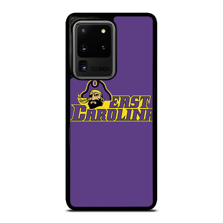 ECU EAST CAROLINA PIRATES UNIVERSITY FOOTBALL LOGOECU EAST CAROLINA PIRATES UNIVERSITY FOOTBALL LOGO Samsung Galaxy S20 Ultra Case Cover