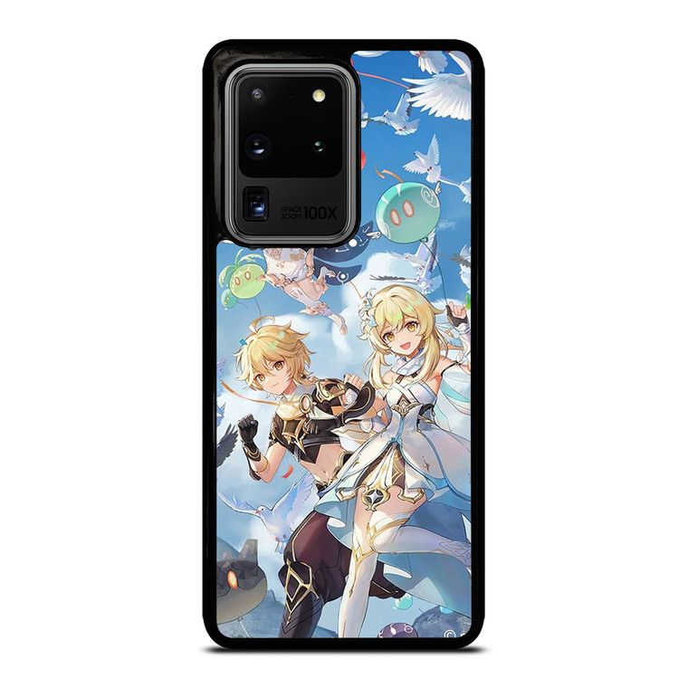 GENSHIN IMPACT THE GAME CHARACTERSGENSHIN IMPACT THE GAME CHARACTERS Samsung Galaxy S20 Ultra Case Cover